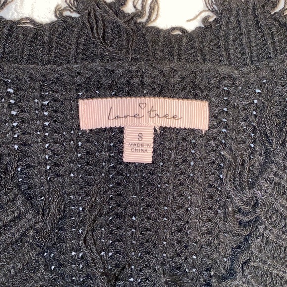 Black Ripped Sweater - Picture 4 of 5